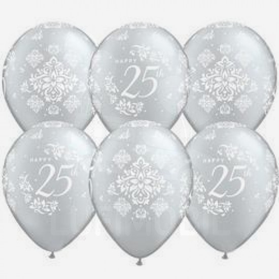 25. Évforduló ezüst