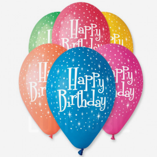 Happy Birthday csillagos